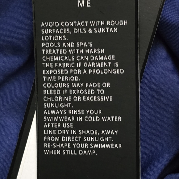 City Chic Rhodes Navy One-Piece Swimsuit | XL | NWT - Picture 8 of 10